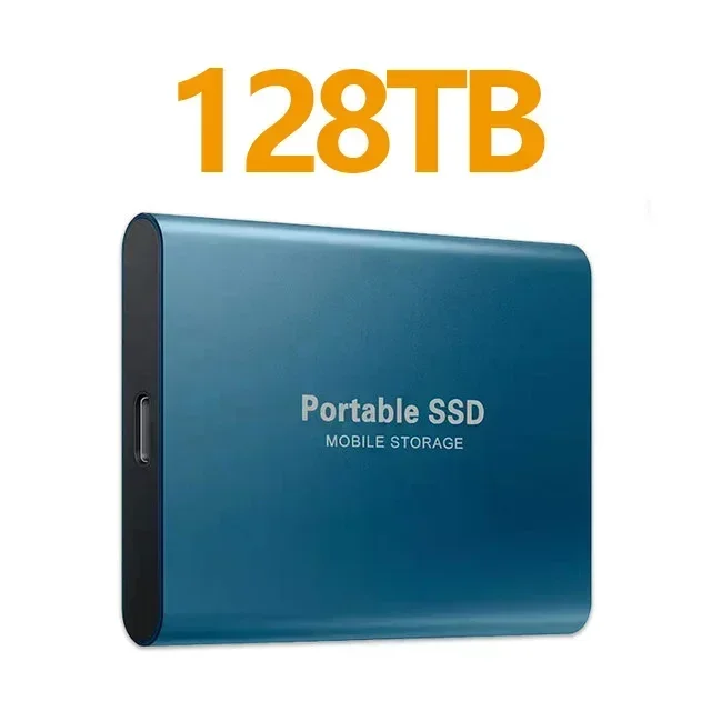 External Hard Drive Portable SSD 256TB 4TB 1TB for Laptop PC MAC