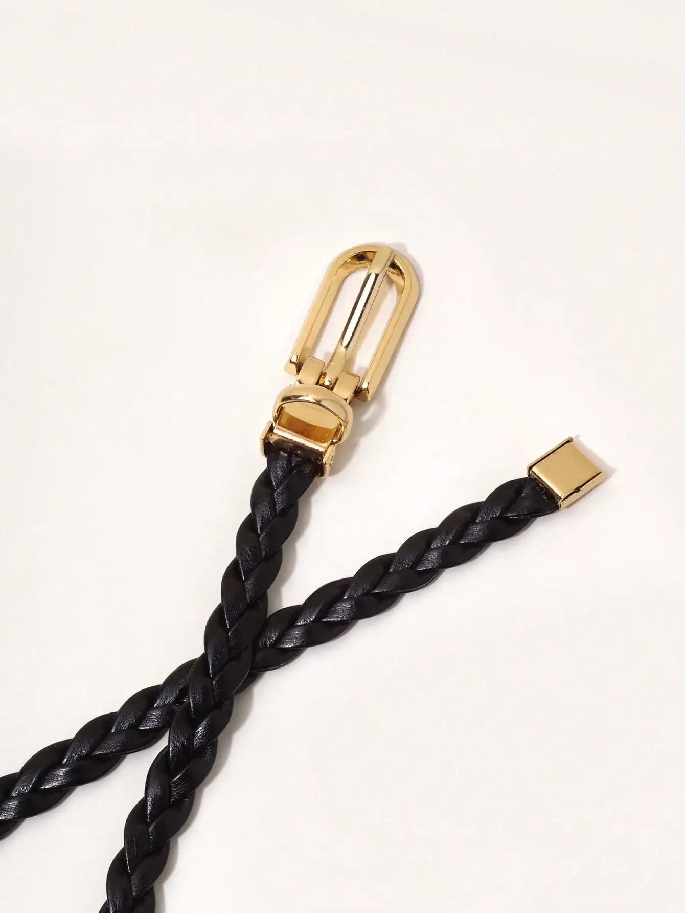 1 women's fashion braided twist belt