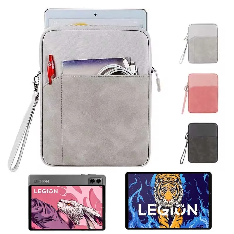 Enhanced Waterproof Tablet Storage Sleeve with Anti-Drop Bumper and Zip Pouch
