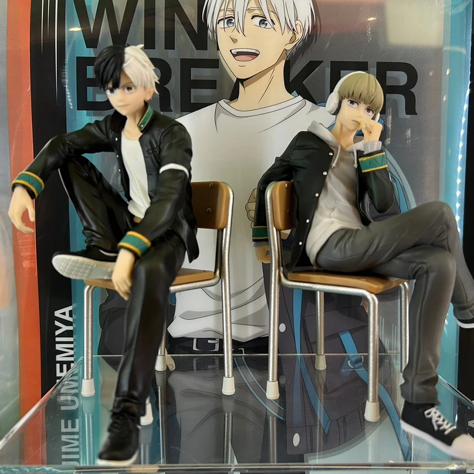 Figurine Wind Breaker – Haruka Kaji Ren 15 Cm En PVC, Assise, Collection Anime, Décoration Bureau