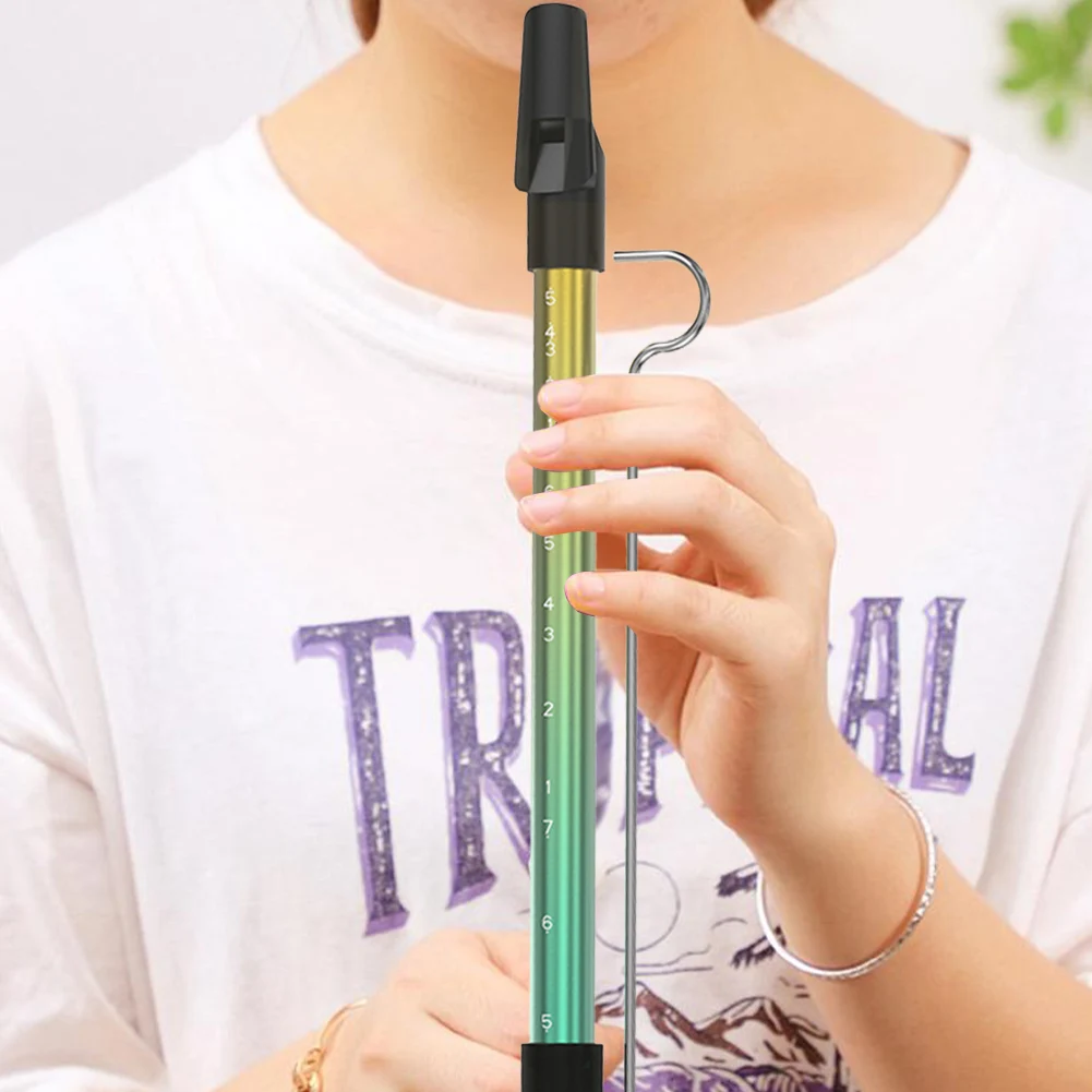 Air Whistle Sliding Flute Slide Whistle Instrument Yoyo Flute Piccolo Kazoo for Parent-Child Games Kids Boys Girls Musical Toy