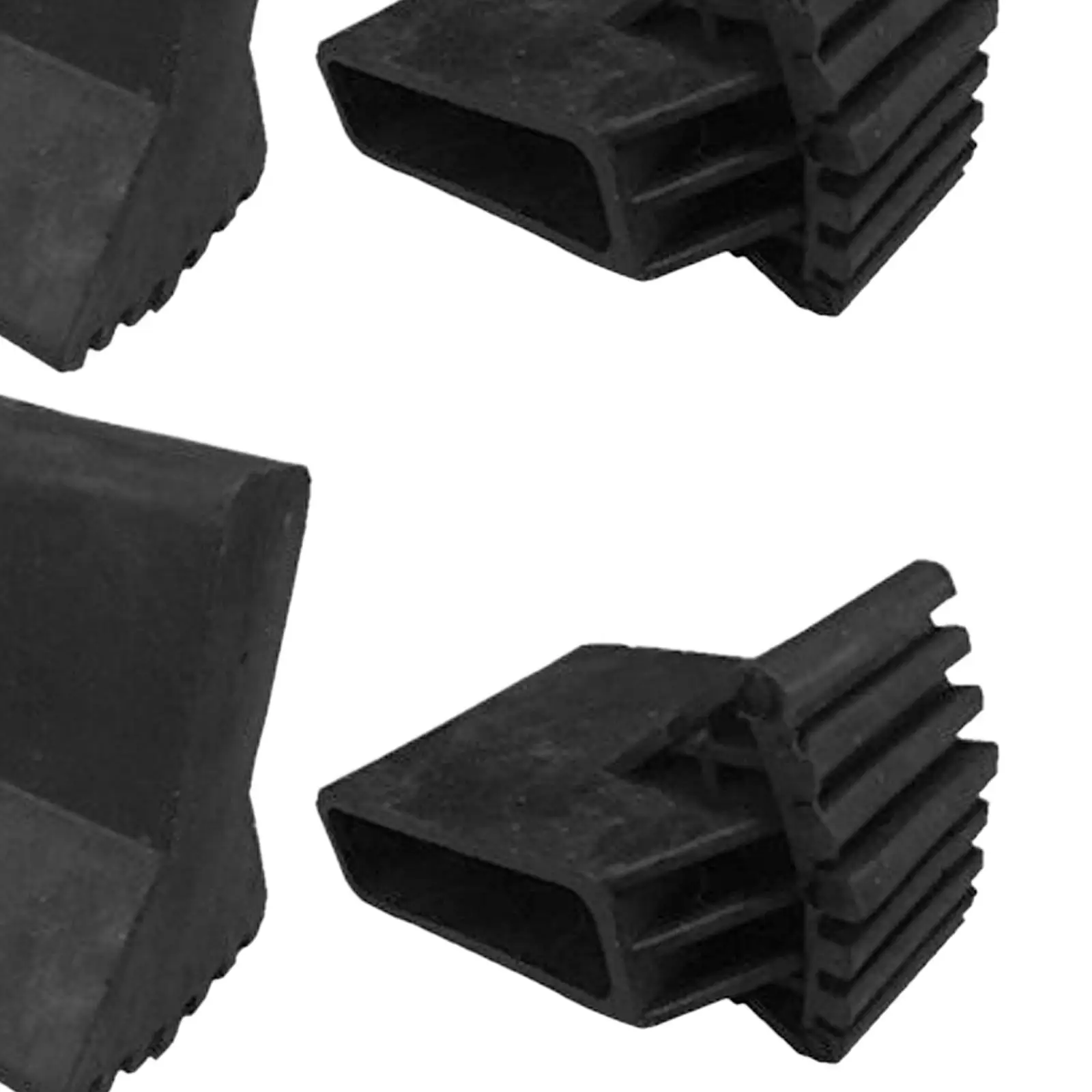 4x Ladder Non Slip Feet Mats Replace Multipurpose Extension Ladder Covers