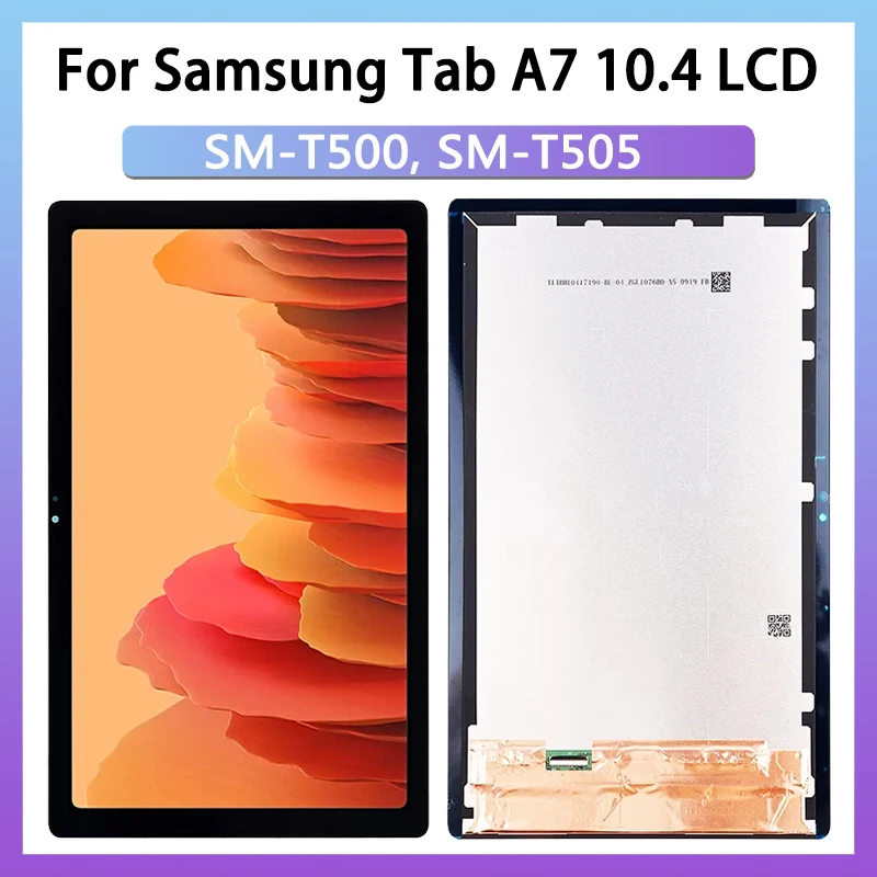 Vidro Touch Screen Digitalizador Conjunto para Samsung Guia a7 104 Polegadas 2023 T500 Lcd Sm-t500 T505 T505n 104 Polegadas