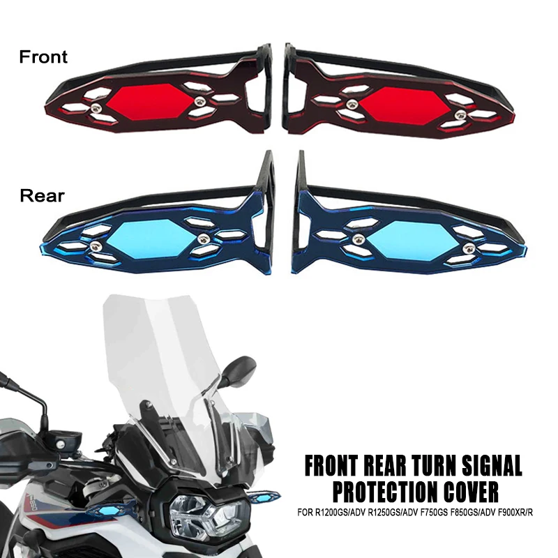 

Front Rear turn signal Protection Cover Light Shield For BMW R1200GS R1250GS R1200 GS LC ADV F750GS F850GS Adventure F900XR/R