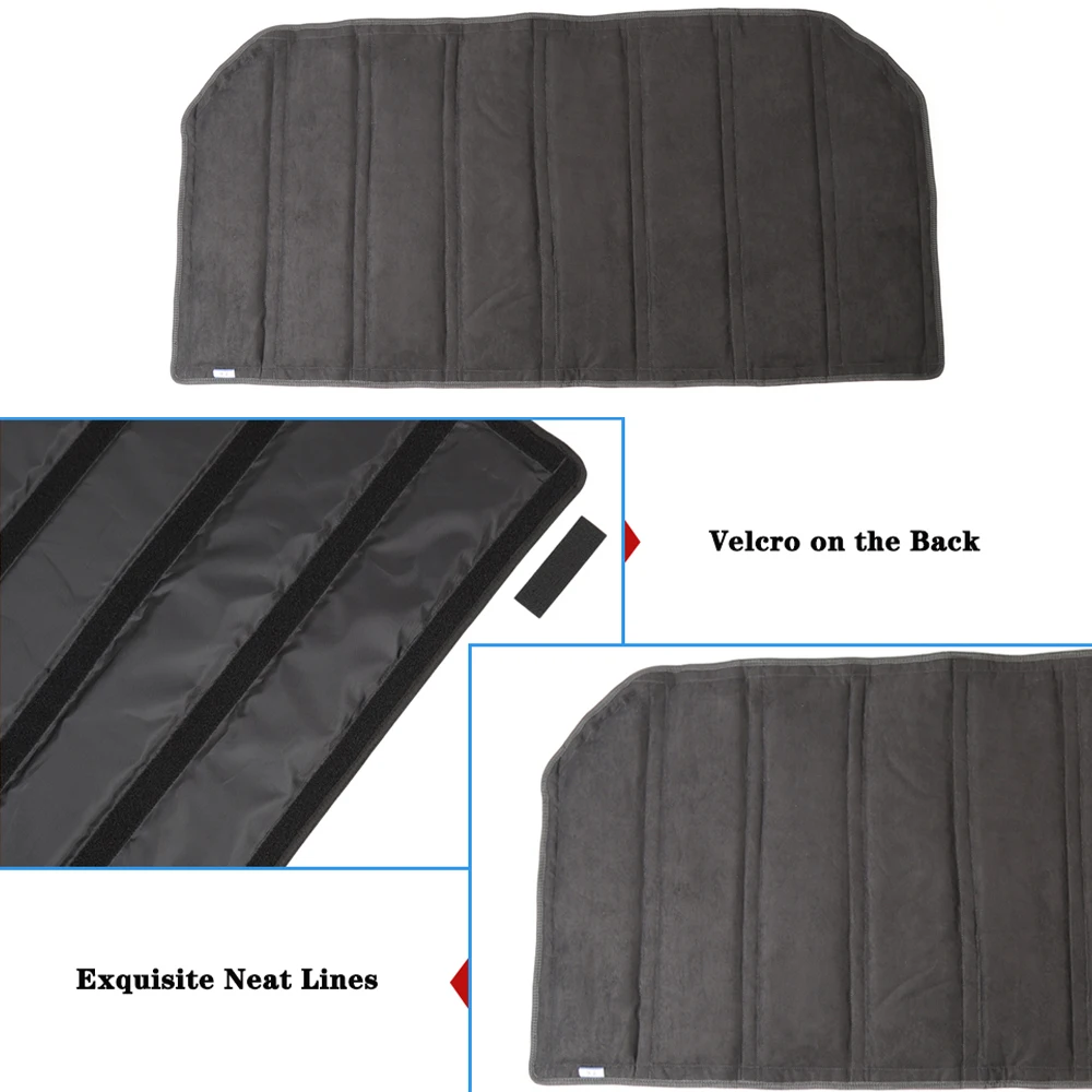 Roof Heat Insulation Cover Pad Rear Window Cotton Mat for Jeep Wrangler JK 2007 2008 2009 2010 4-Door Car Interior Accessories