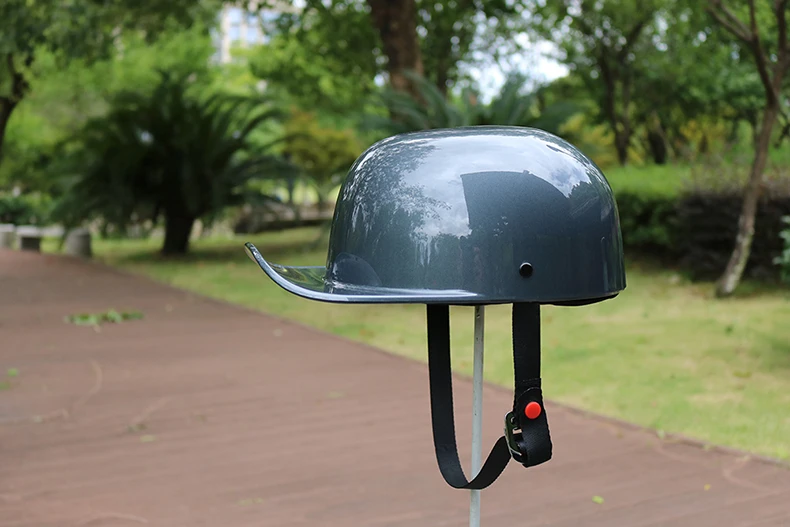 old Helmet Motorcycle Baseball Motorcycle Helmet Retro Half Hat Open Face Baseball Cap Helmet ——DOT Approved old Helmet Motorcycle