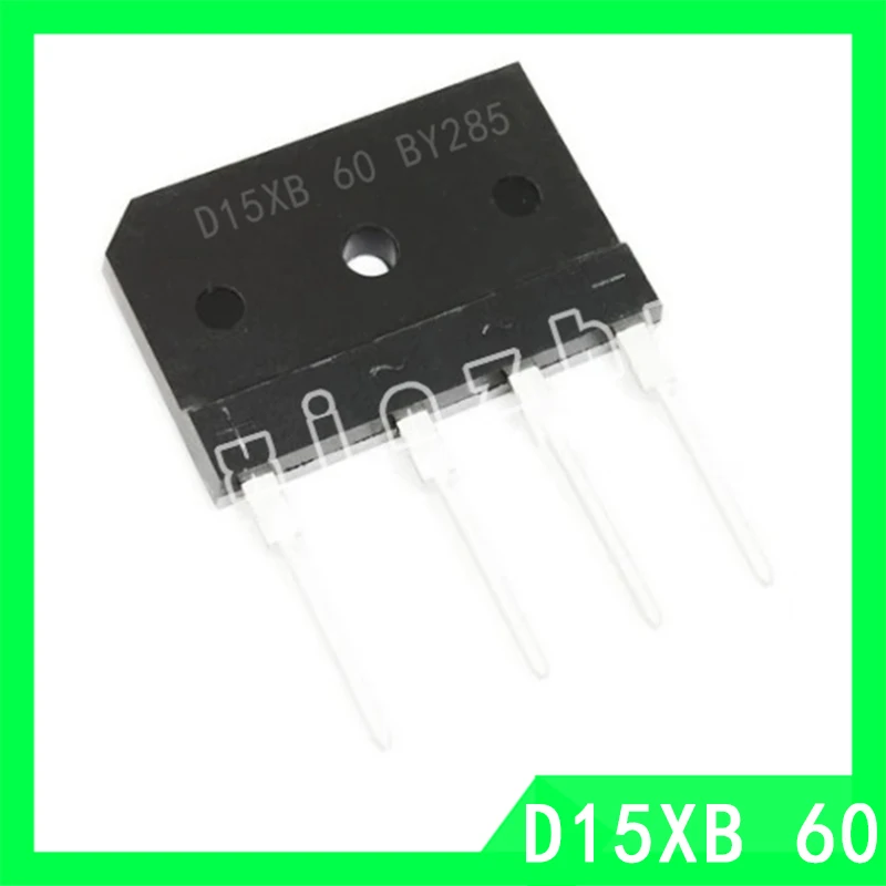 2pcs D15XB 60 D15XB60 Rectifier Bridge 15A600V and 100% original