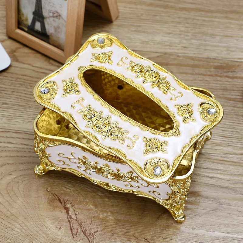 Household Phnom Penh Small Napkins Tissue Boxes Decorative Drawout Boxes Creative Acrylic Desktop Plastic Drawout tissue box tissue dispenser