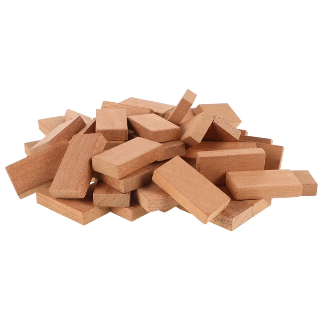 Log Colored Bones Interesting Domino Plaything Board Game Accessories Dominos for Building 5