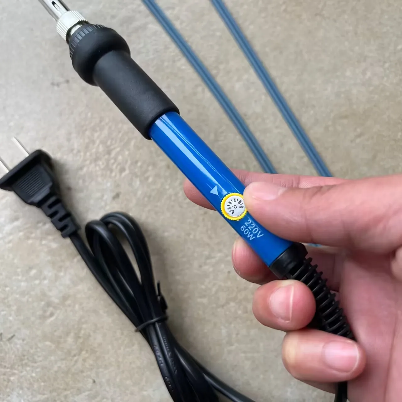 Pixel Repair Tool 60W Adjustable Temperature Electric Soldering Iron 220V Welding Solder Iron Rework Station Heat Pencil Tips