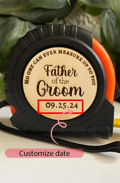 Personalize brother of the bride Father of the groom tape measure Wedding engagement bachelorette bachelor party keepsake gift 2 Sec6a3e10c53a43f1ac25d2cfb382d466q