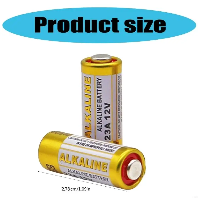New 5pcs/set A23S/23AE/V23GA/LRV08/L108/23GA Dry Cell 23A 12V Alkaline Batteries