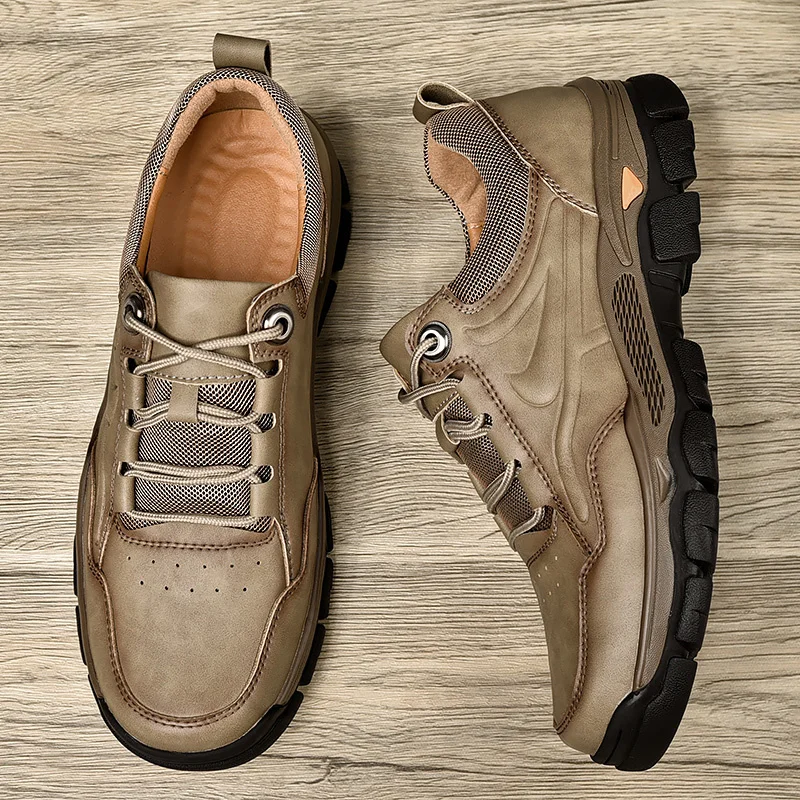 Freizeitschuhe für Herren, Herren-Turnschuhe, Laufschuhe, Wanderschuhe, leicht, Sport, Outdoor, Slip, bequem
_voghion.com