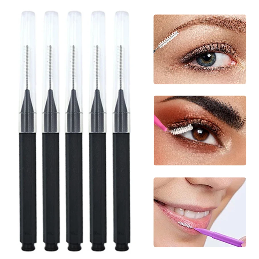 Makeup Brush Set 10/20Pcs Mini Eyebrow Brush