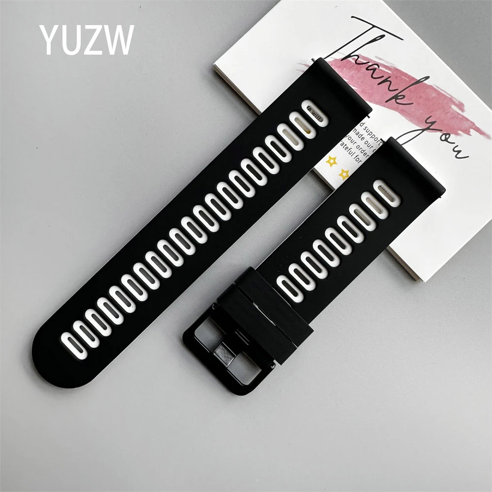 Premium Leather Smartwatch Band, 20/22mm - Elegant Wrist Strap Bracelet