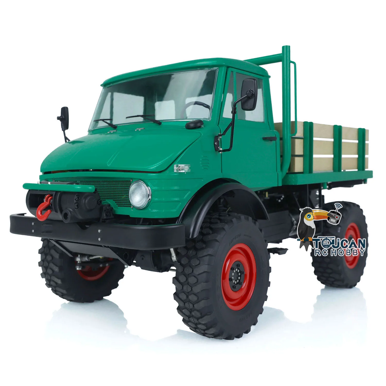 LESU 1/10 RC Off Road 4X4 U406 Vehicles Assembled Painted Green Remote