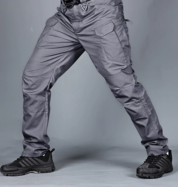 Pantalon tactique à séchage rapide pour homme, multi-poches, résistant à  l'usure, Cargo, militaire, Combat, jogging de travail, randonnée en plein  air - AliExpress