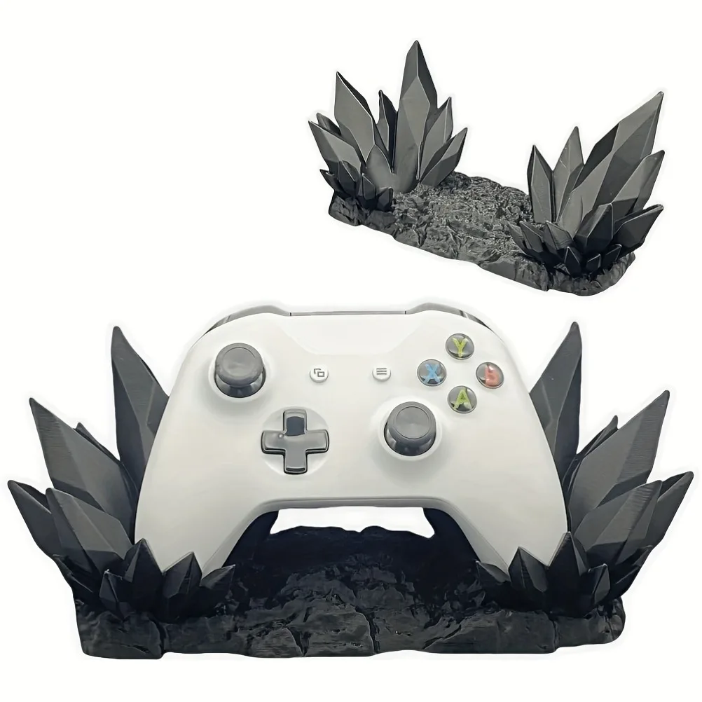 3D 프린팅 게임 컨트롤러 브래킷 크리스탈 왕좌 게임 컨트롤러 브래킷 Xbox PS5 게임패드 스탠드 데스크탑 장식 컨트롤러