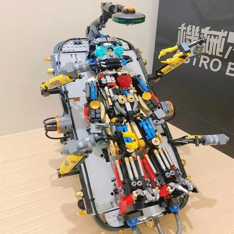 2808PCS Building Blocks Toys Mechanical Platform Iron Arm A Tong Giant Mech High Difficulty Puzzle Assembly Model Gift for Kids