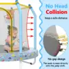Trampoline for Toddlers Indoor Outdoor with Basketball Hoop Total Protection Safety Approved