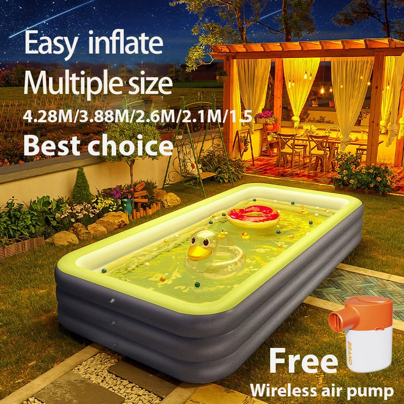 2m/3m/4m Swimming Pool For Adult Big Swimming Pools For Family Adult