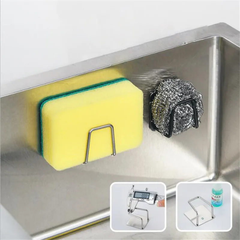 304 Stainless Steel Sink Sponge Holder 2