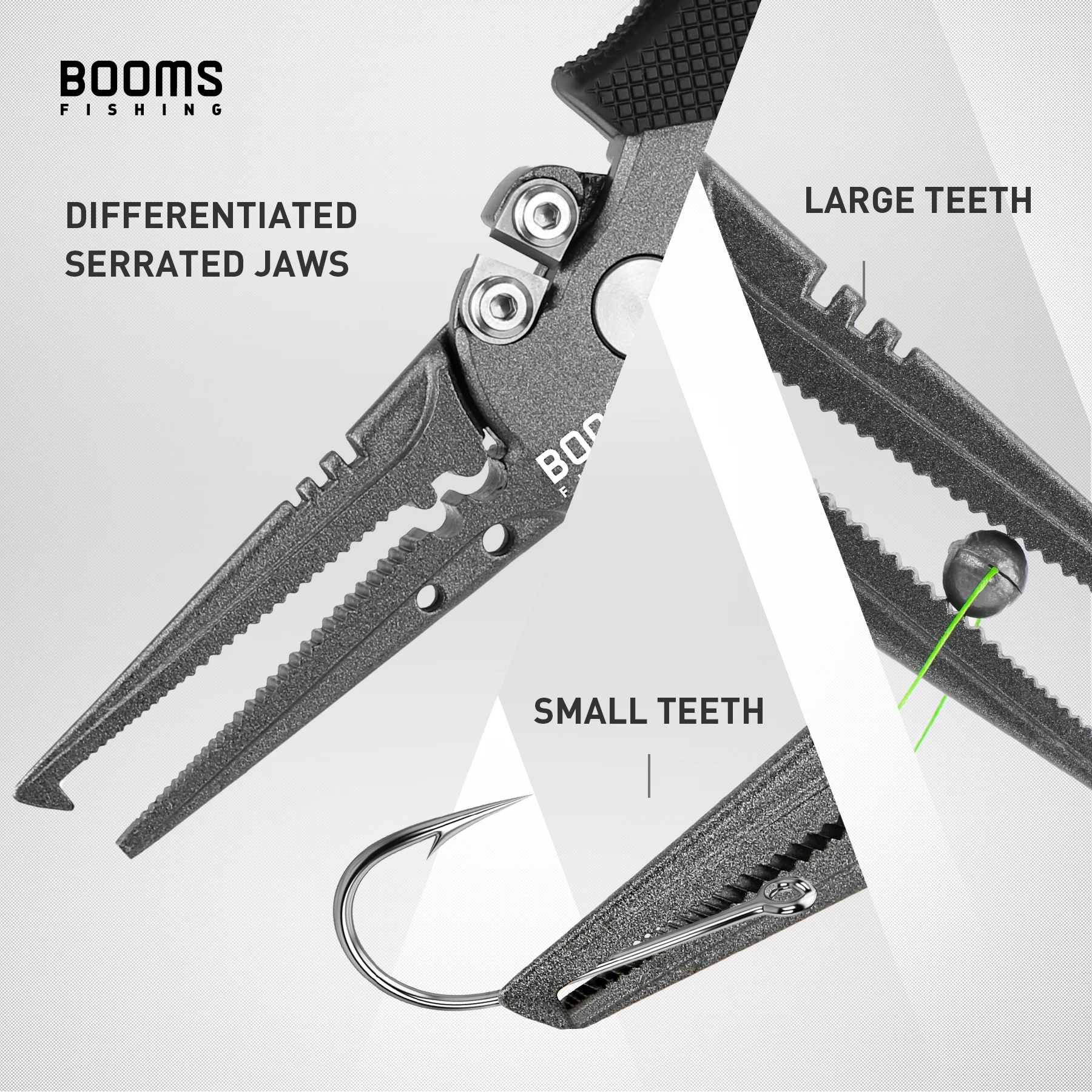 Stainless Steel Fish Fishing Plier Scissor Fishing Crimping Pliers with Lanyard and Sheath