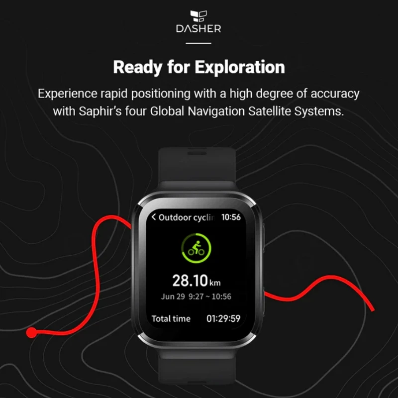 Maimo Ʈ ġ  1.78 ġ AMOLED ũ, ˷  ýƮ ð, GPS  ɹڼ , 17   