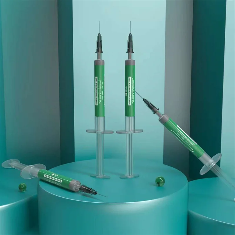 DOCK FPC 커넥터 니들 실린더 유형 183 전용 2UUL NANO 솔더 페이스트 °   중간 온도 유지 주석 페이스트