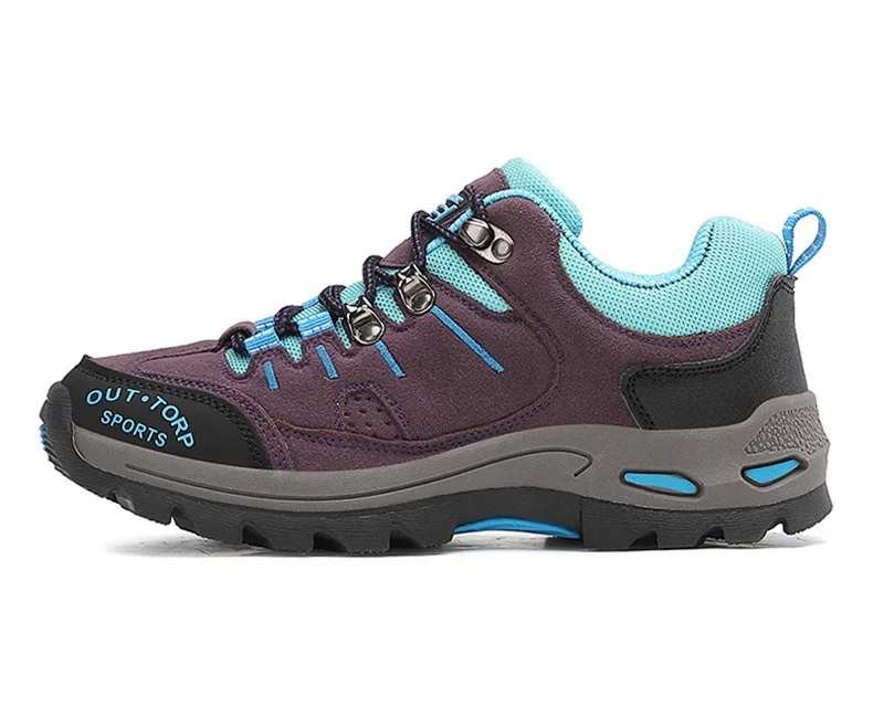 Professionelle Wildleder-Wanderschuhe für Damen, 2022, Outdoor-Trekkingschuhe, Berg-Turnschuhe, Tracking, Klettern, günstig – Detail 3
