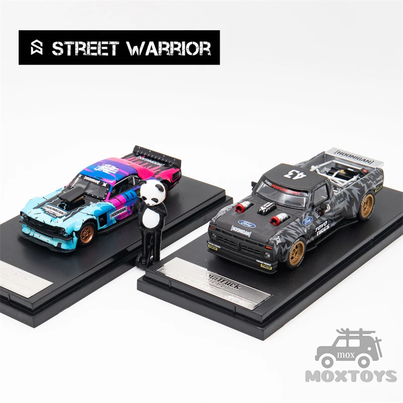 SW 1:64 1965 Mustang Hoonicorn RTR / 1977 F-150 Hoonitruck/фигурка панды, литая модель автомобиля