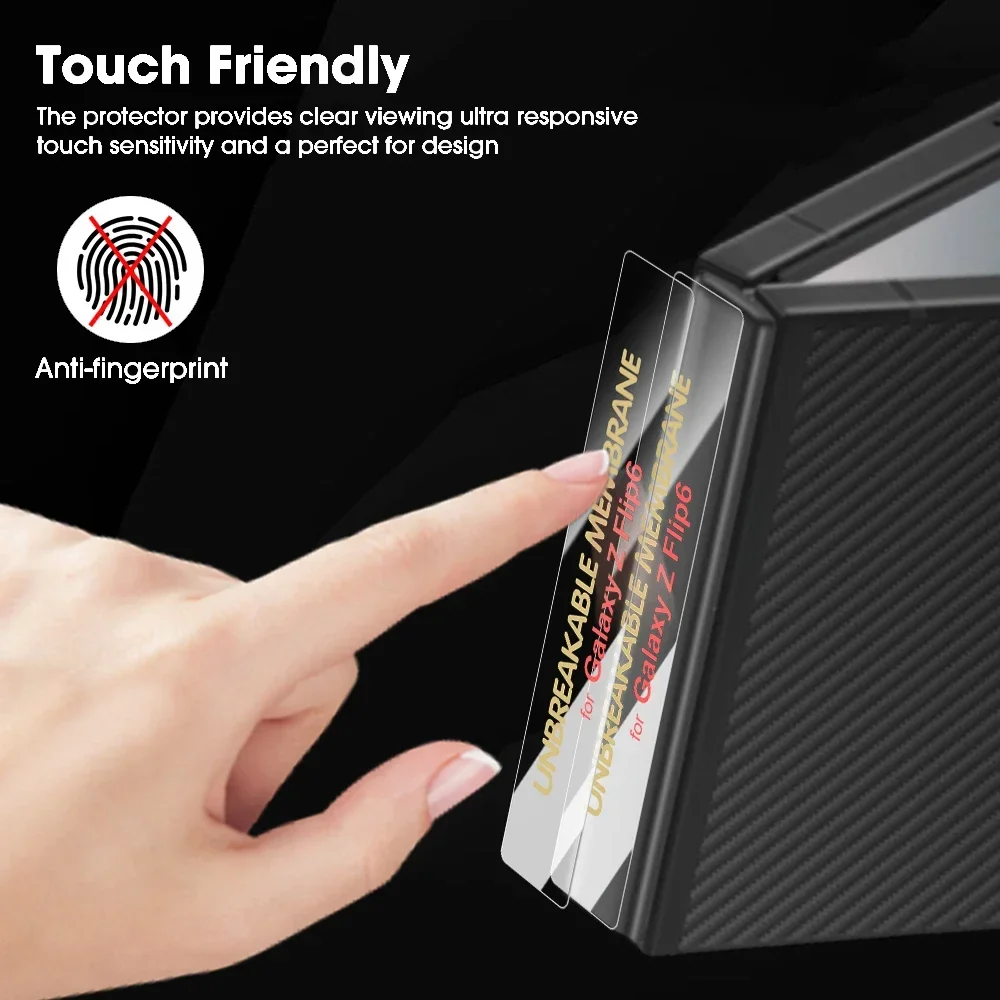 Universal Hinge Protector Border Sticker - Anti-Scratch Protective Hydrogel Film