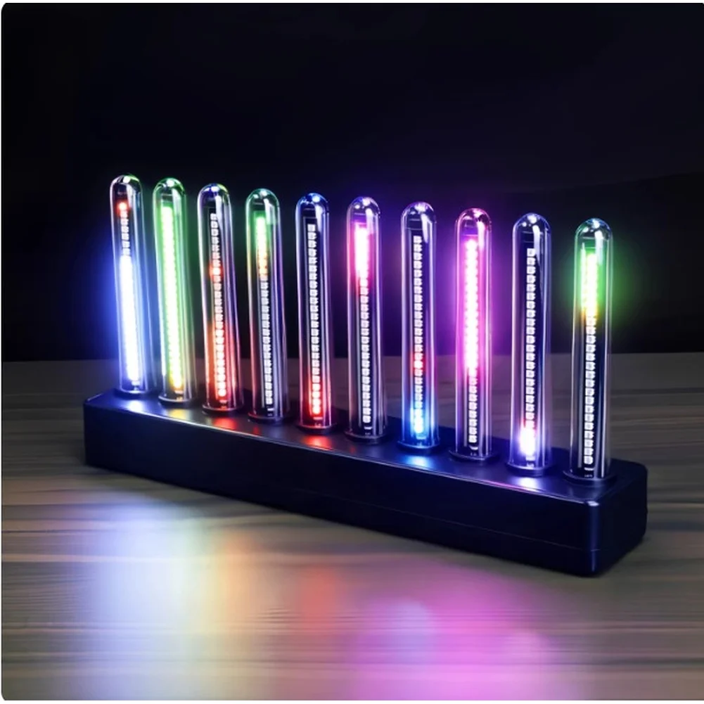 SPECTRUM RGB LED 오디오 비주얼라이저 게임룸 조명 240개 LED 8가지 시각 효과 12가지 감도 8가지 밝기 조절 가능