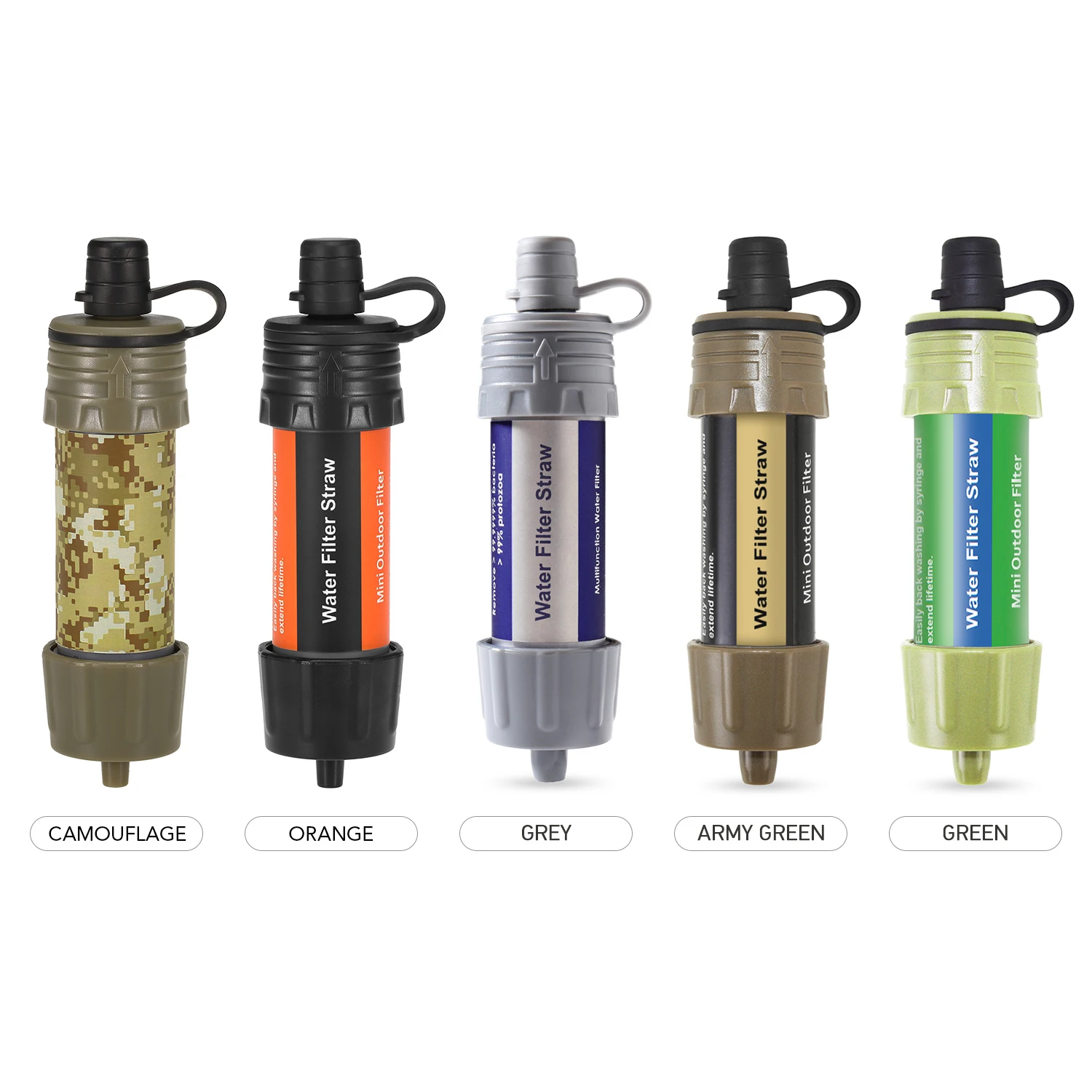 Water Purifier Outdoor With 5000 Liters Filtration Capacity Camping Emergency Survival Tool