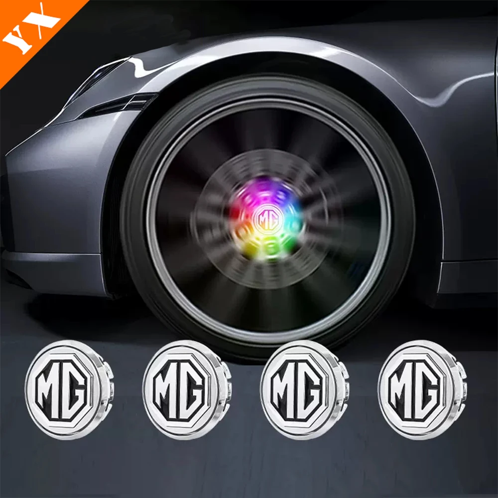 

Maglev LED Car Wheel Logo Decoration Replacement Accessories Red White Blue Light For MG 5 MG GT MG 6 MG HS MG ZS
