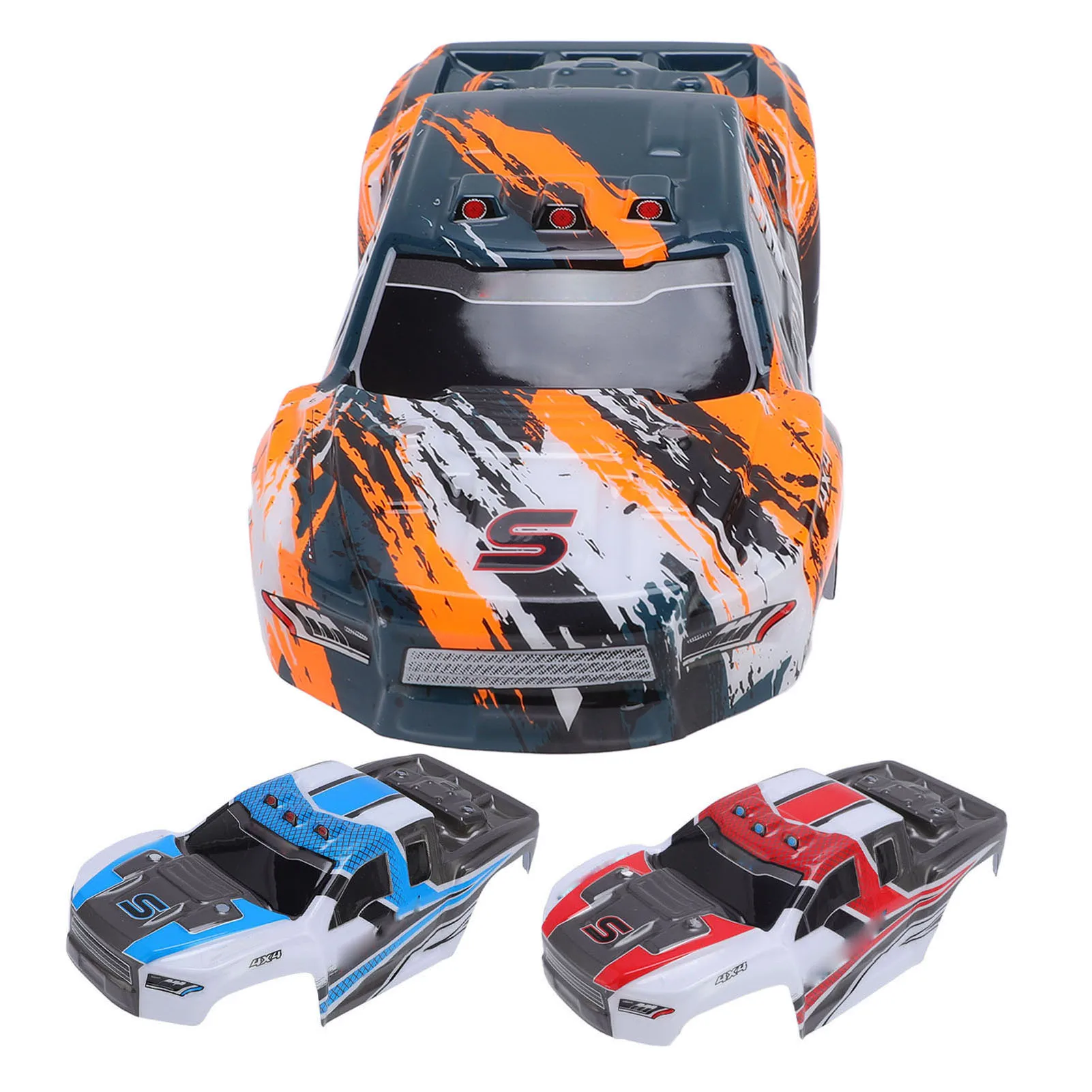 Karoserija za RC auto PVC Narandžasta Plava Crvena - Zamjena karoserije