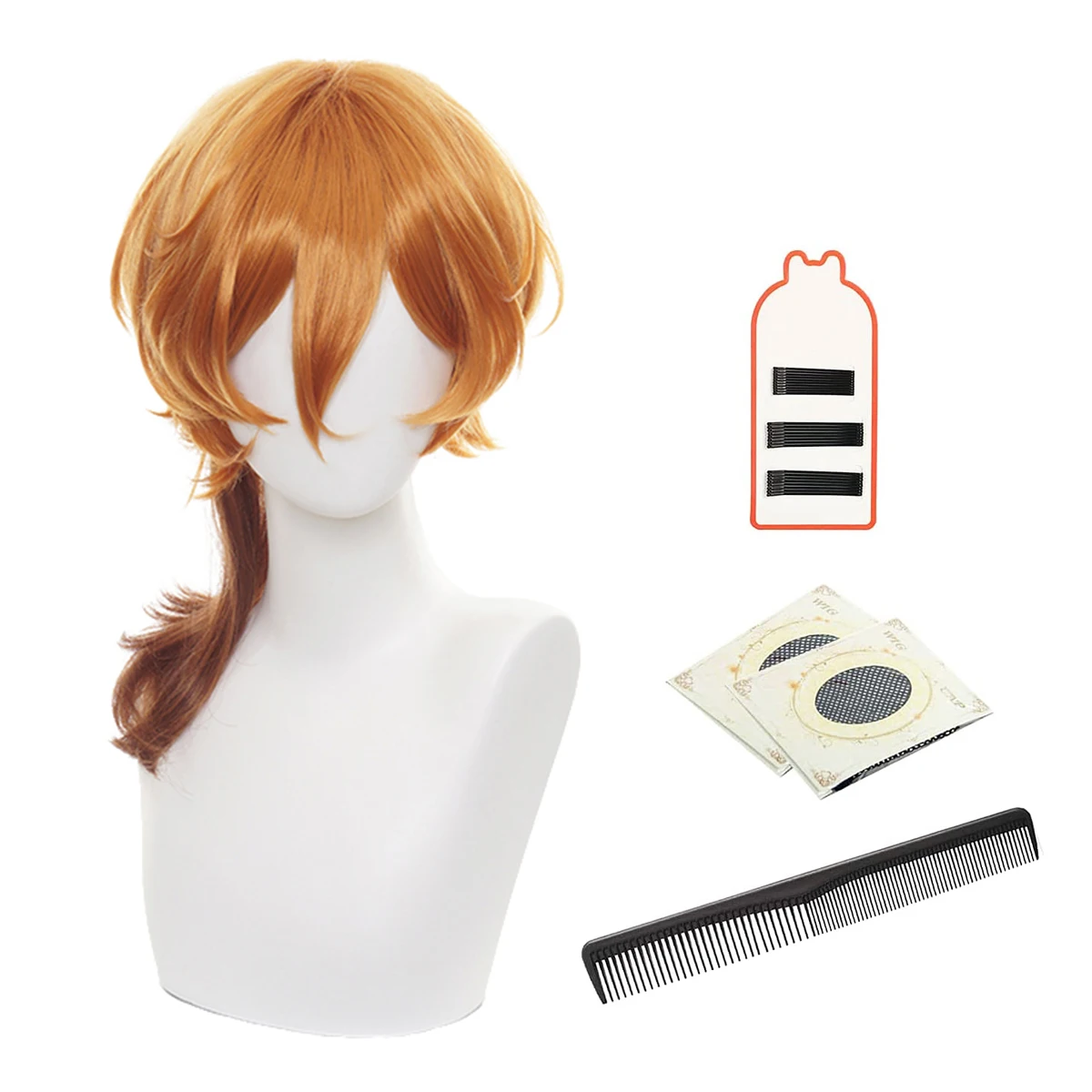 Holoun bungo anime cosplay perücke nakahara chuuya dazai osamu akutagawa ryunosuke suehiro tetchou okura teruko nakajima atsushi – Detail 1