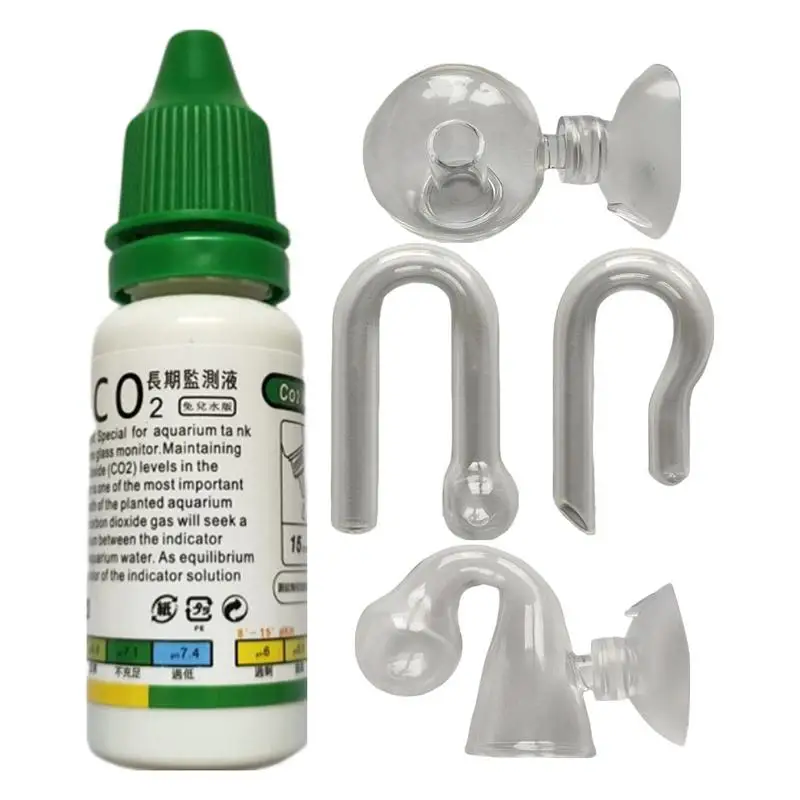 Aquarium CO2 Indicator Solution 15ml Fish Tank Long-Term Monitor CO2 thumbnail 6