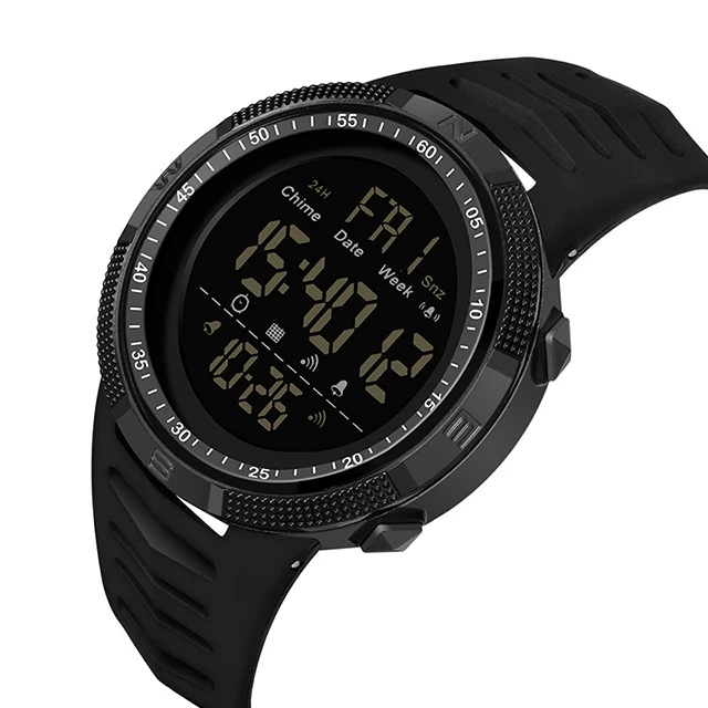 2022 New Digital Men Sports Fashion Watch Calendar Chronograph Alarm Clock 50M Waterproof Military Wristwatch Relogios Masculino 
