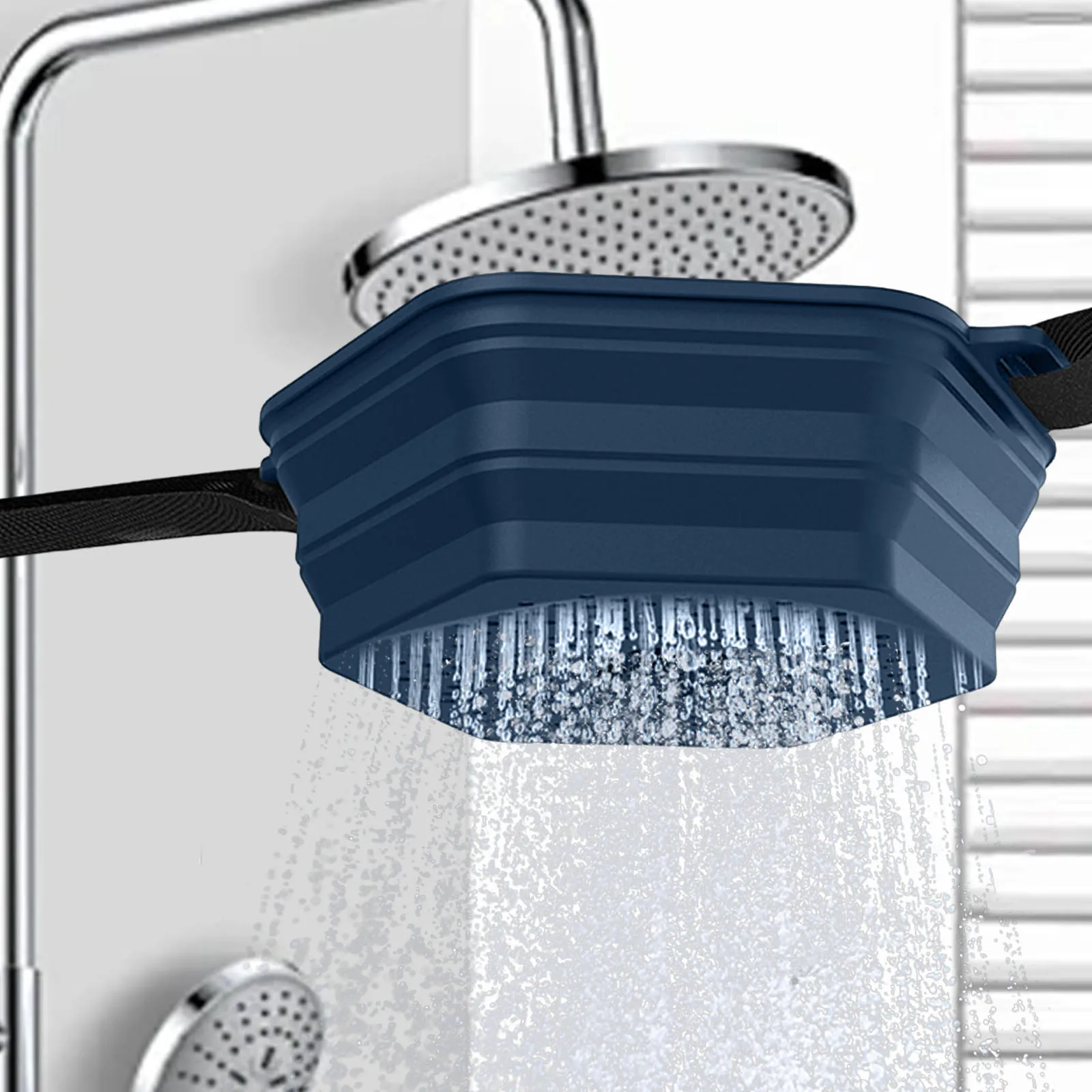 Shower Ice Bath Tub Foldable Quick Cooling Cold Shower Chiller Min Portable Ice Bath for Outdoor Use Summer Trainers Athletes