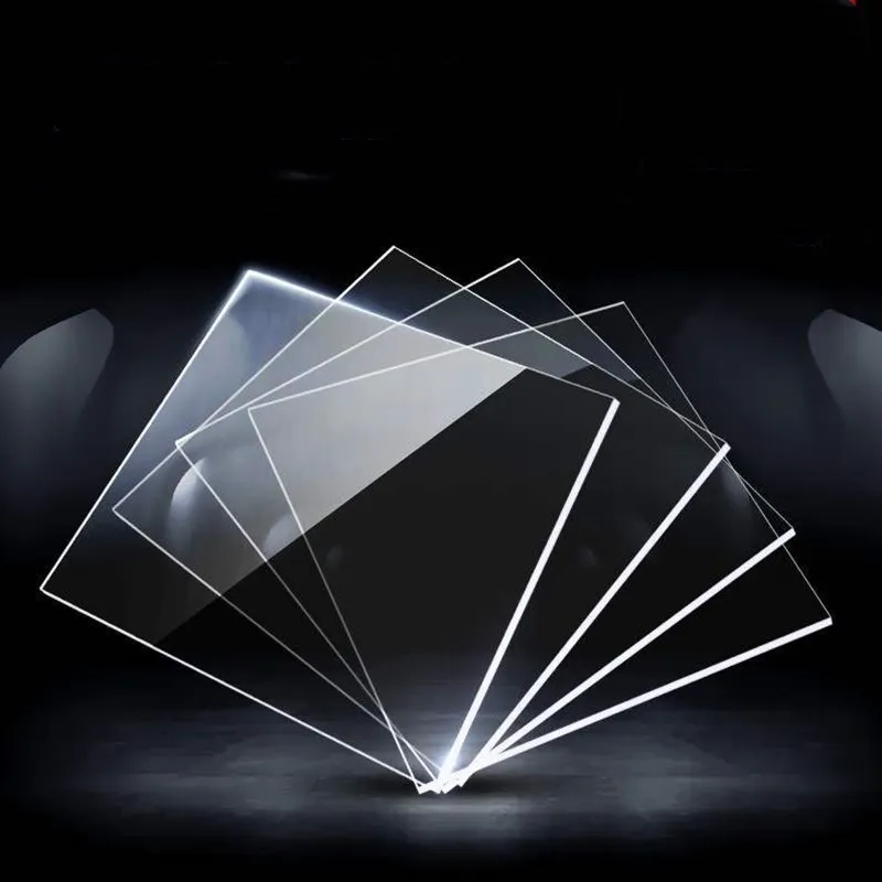 plexiglass clear acrylic board organic plastic sheet 200x200mm 1mm 3mm and 8mm glass methacrylate plastic acrylic sheet