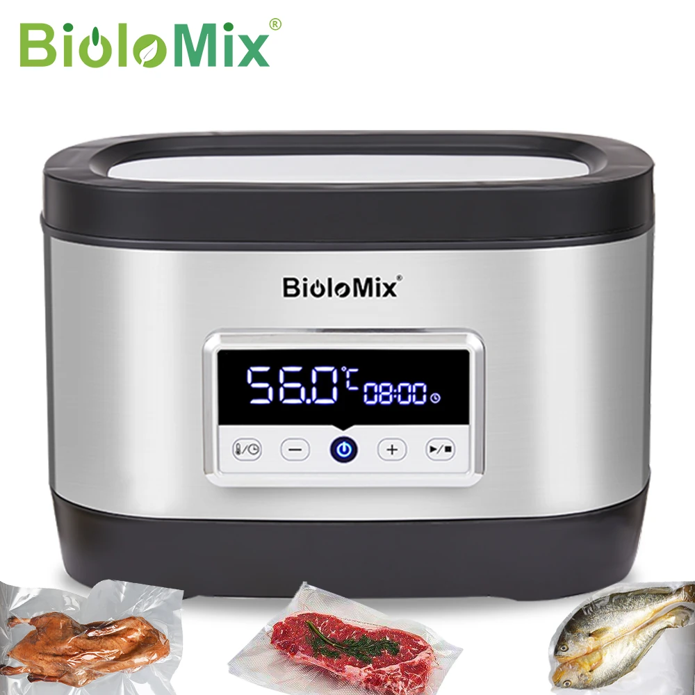 Biolomix 6th Generation Stainless Steel Sous Vide Oven Pro 8l Accurate