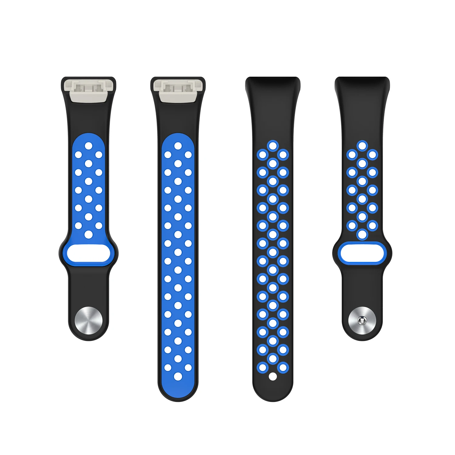 Breathable Sport Silicone Strap for Smartwatches - Enhanced Replacement Bracelet