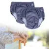 2x Adults Incontinence Underwear Pull on Cover Pant Absorbent Urinary Briefs Washable Adult Cloth Diaper Nappy for Postpartum 4