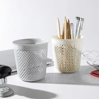 Pen Pencil Holder Desk Storage Box Makeup Brush Holder Makeup Organizer Stationery Stand Brushes Case School Office Supplies 1