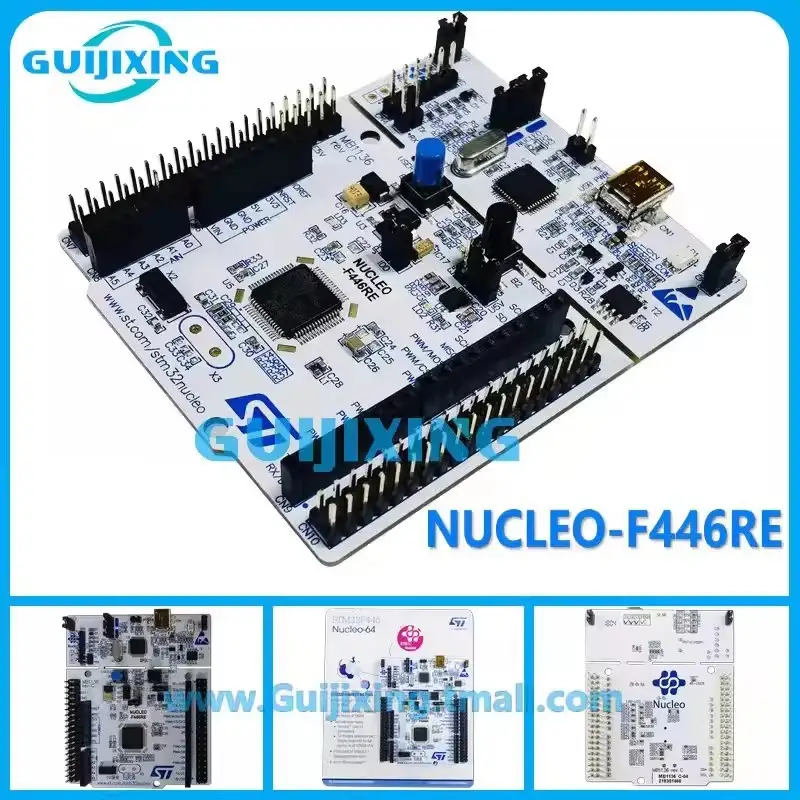 The off-the-shelf NUCLEO-F446RE uses the MCU Nucleo-64 development board of the STM32F446RET6 microcontroller image 1