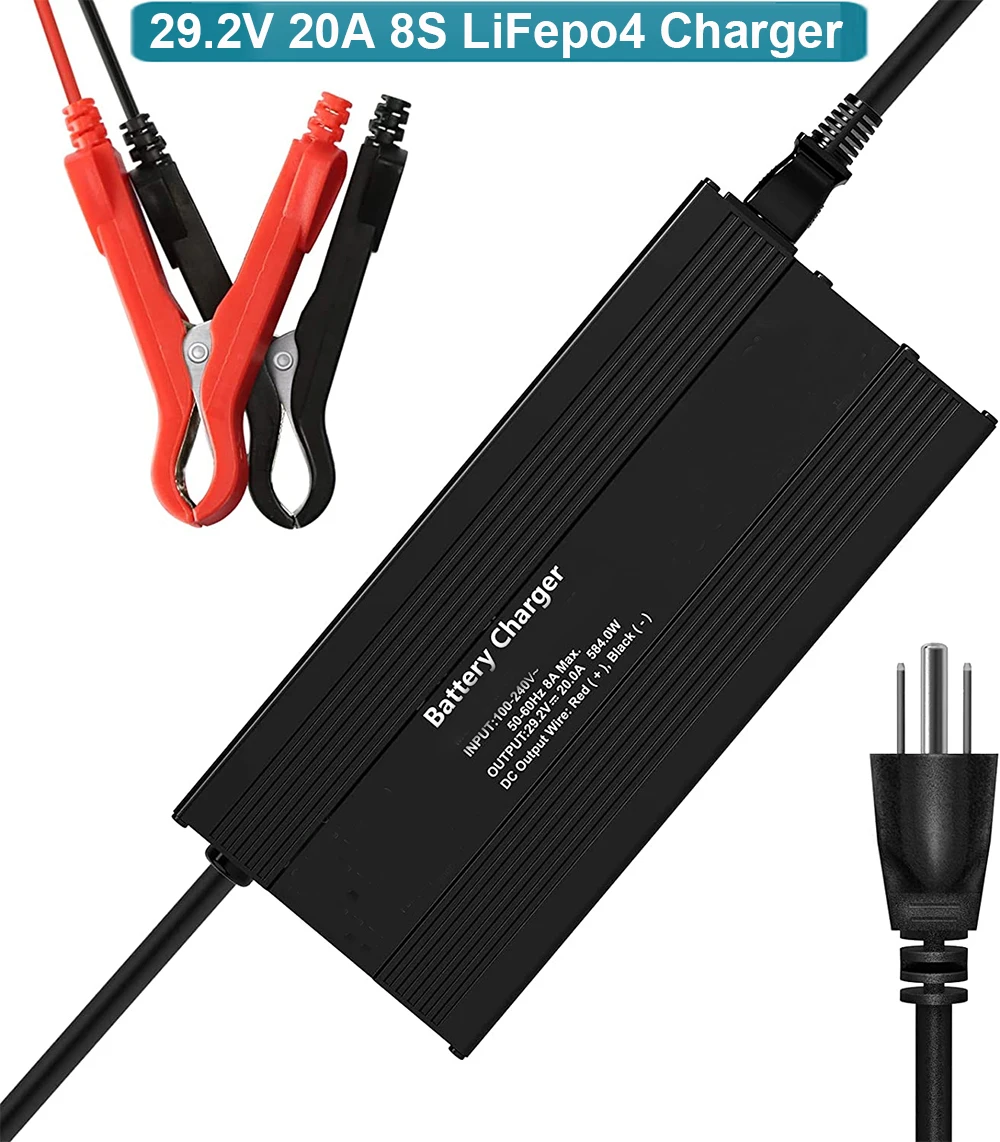 29-2V-20A-LiFePO4-Lithium-Battery-Charger-Fast-Charging-AC-DC-Battery ...