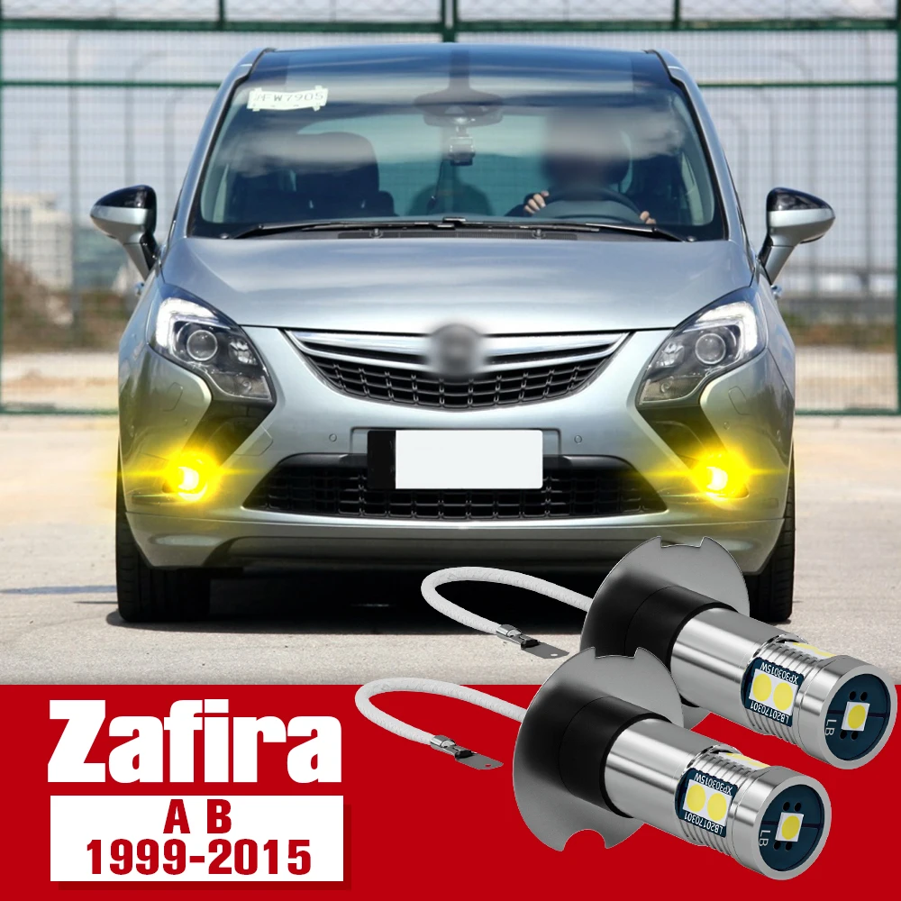 

2pcs Front Fog Light Accessories LED Bulb Lamp For Opel Zafira A B 1999-2015 2005 2006 2007 2008 2009 2010 2011 2012 2013 2014