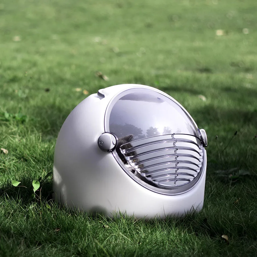 

Outdoor Cat Carrier Supplies Breathable Case Creative Portable Cat Carrier Plastic Transparent Hard Shell Indoor Gatos Cat Cage