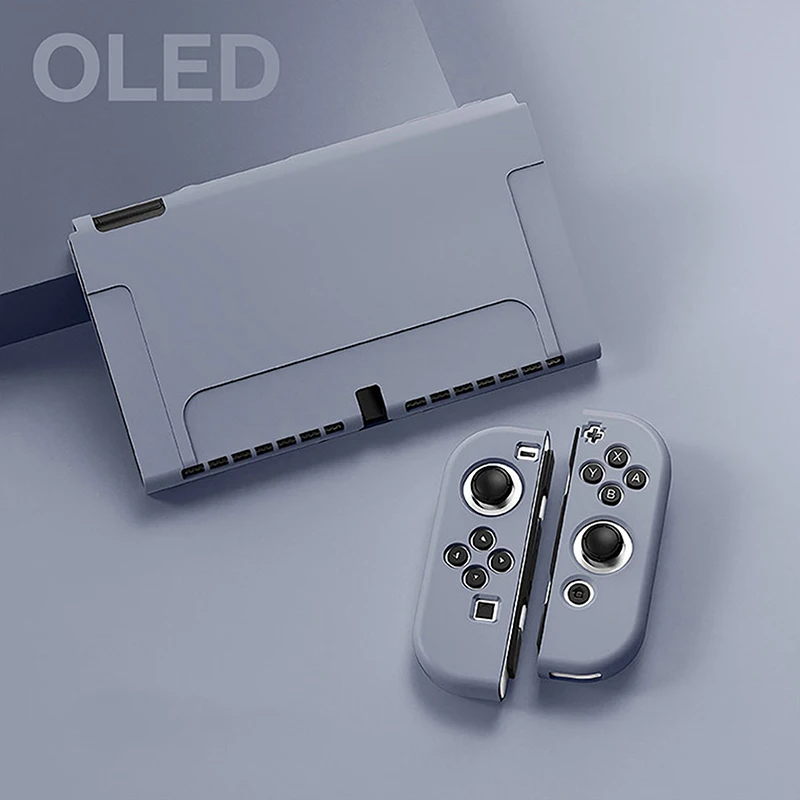 Durable Dock-Friendly Protective Case for Switch OLED Console and Joy-Cons